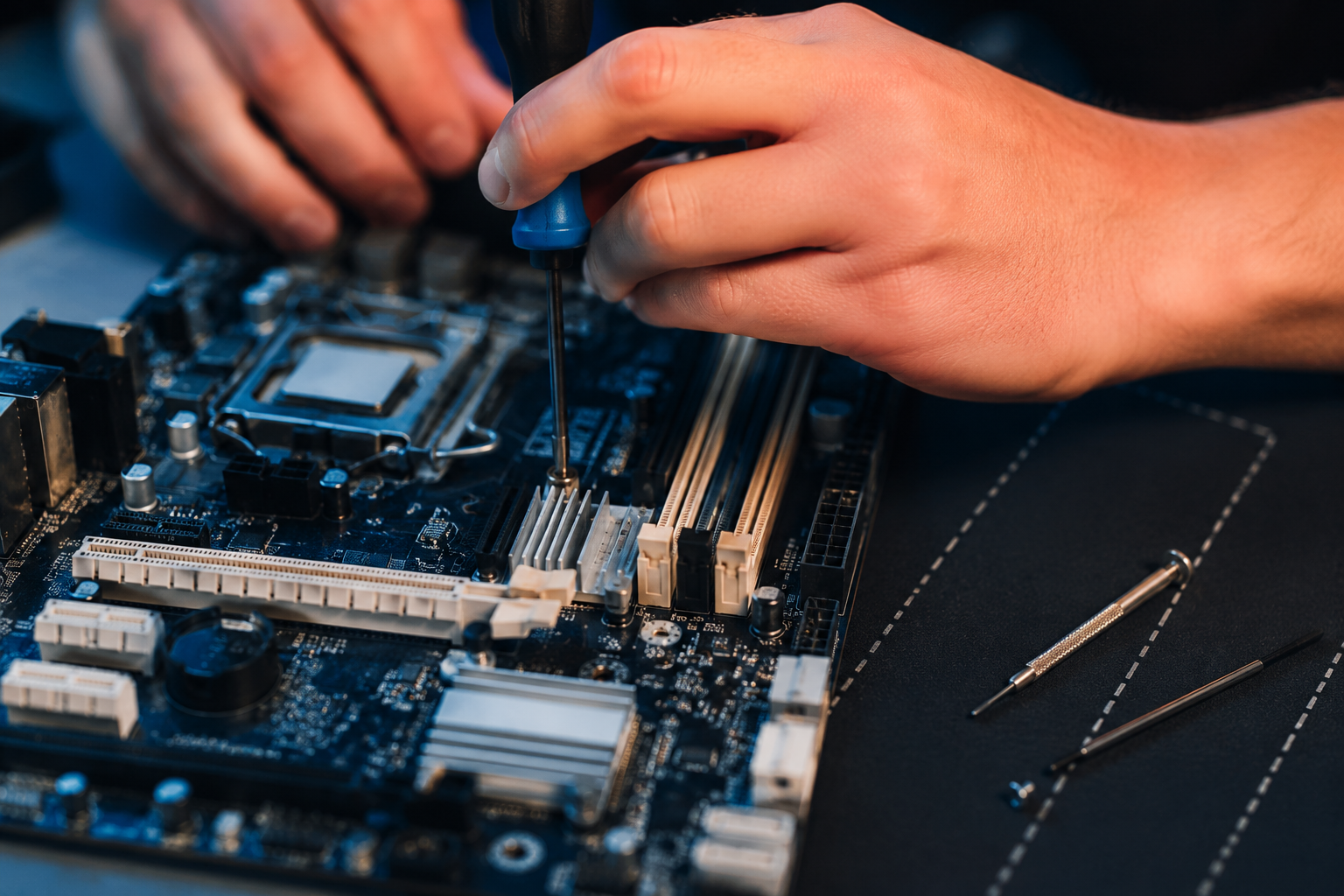Computer repair and data recovery services